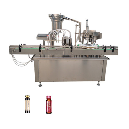 KA PACKING ماشین آلات و تجهیزات پر کننده مایع دهانی نیمه اتوماتیک داغ ویال KA